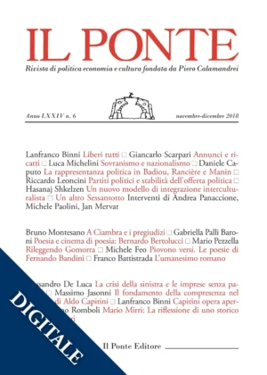 Il Ponte, numero 6 / 2018. Digitale