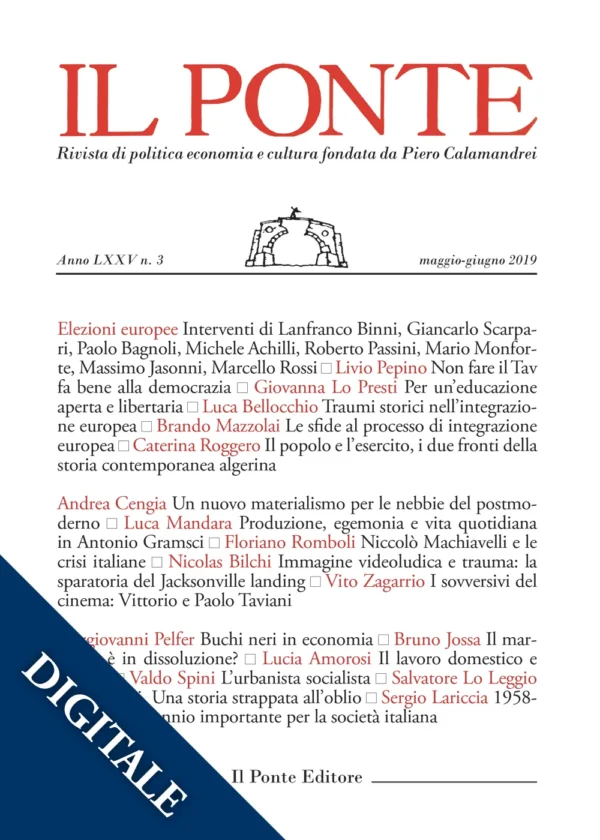 Il Ponte, numero 3 / 2019. Digitale