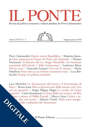 Il Ponte, numero 3 / 2018. Digitale