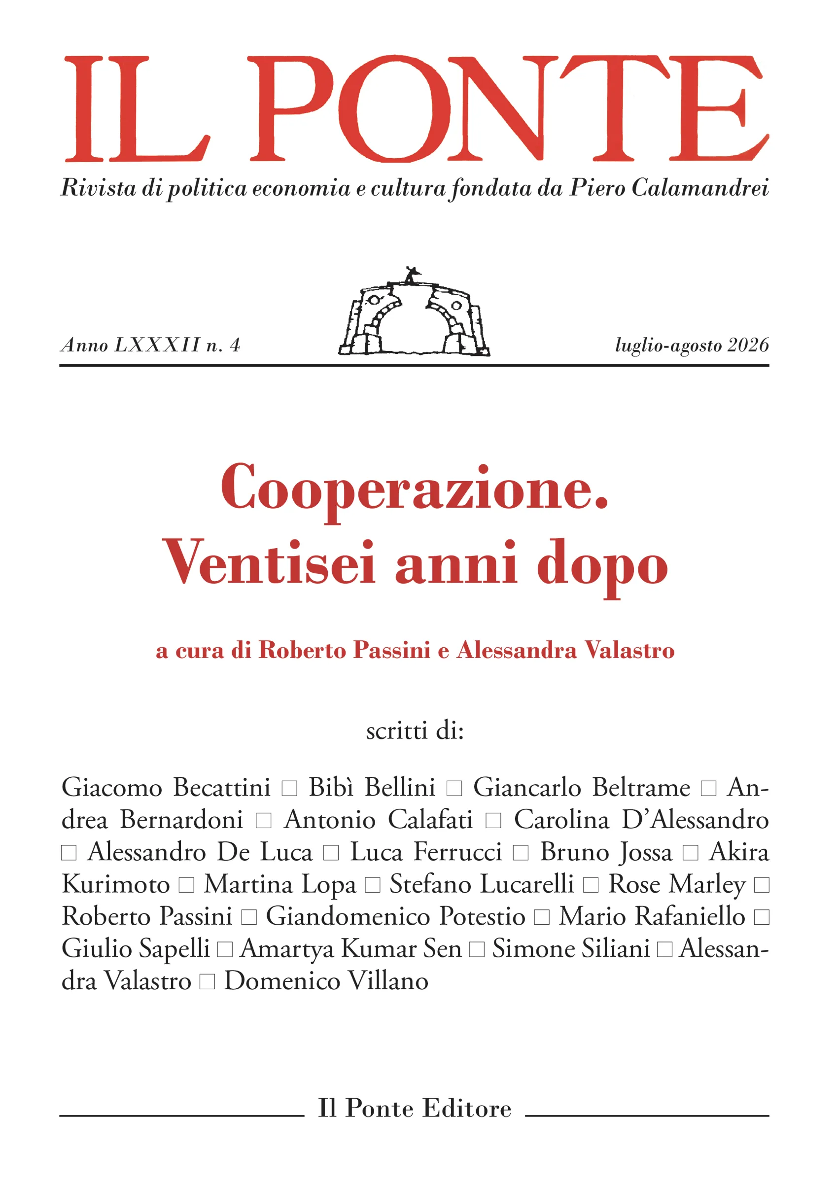 Il Ponte, numero 4 / 2026